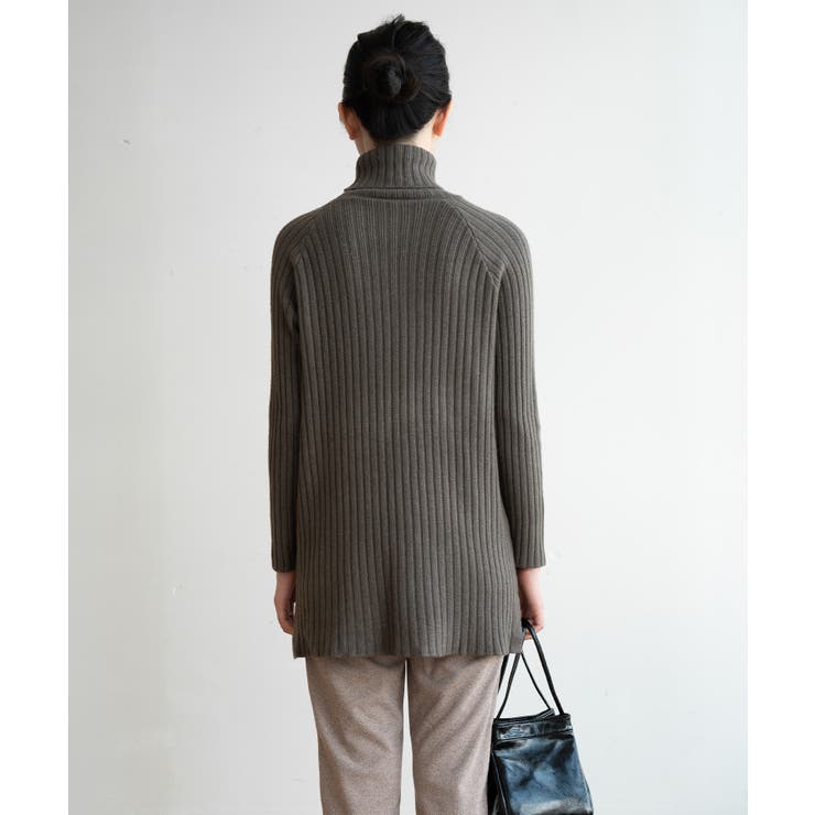 優しい質感タートルネックで暖か美シルエットリブニット シンプル韓国ファッション | maison de LATIR | 詳細画像45 