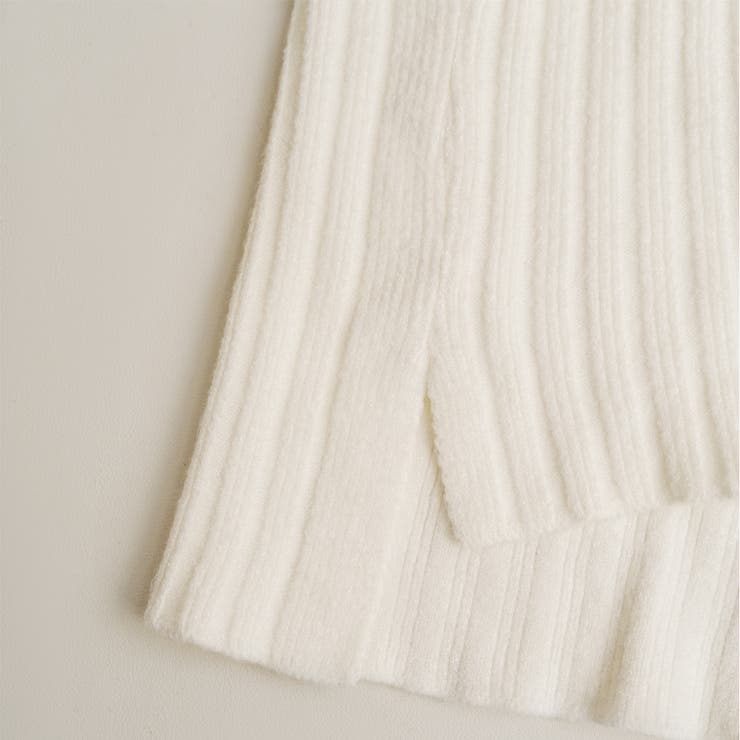 優しい質感タートルネックで暖か美シルエットリブニット シンプル韓国ファッション | maison de LATIR | 詳細画像72 