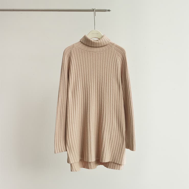 優しい質感タートルネックで暖か美シルエットリブニット シンプル韓国ファッション | maison de LATIR | 詳細画像73 