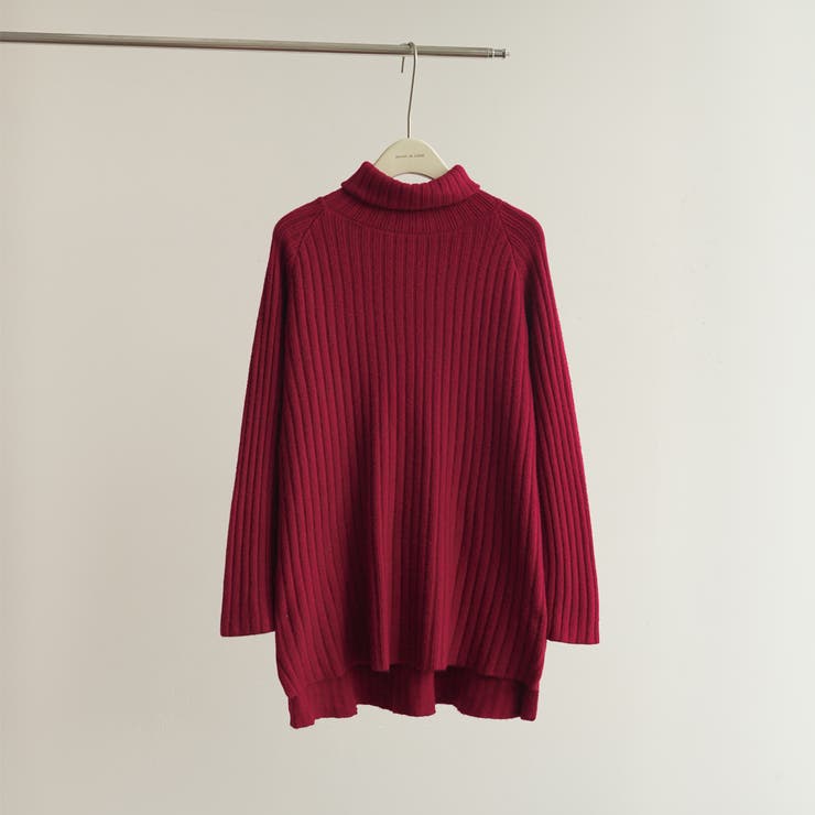 優しい質感タートルネックで暖か美シルエットリブニット シンプル韓国ファッション | maison de LATIR | 詳細画像81 
