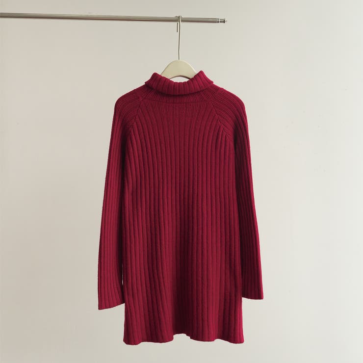 優しい質感タートルネックで暖か美シルエットリブニット シンプル韓国ファッション | maison de LATIR | 詳細画像82 