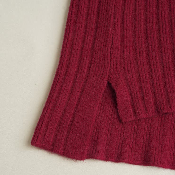 優しい質感タートルネックで暖か美シルエットリブニット シンプル韓国ファッション | maison de LATIR | 詳細画像87 