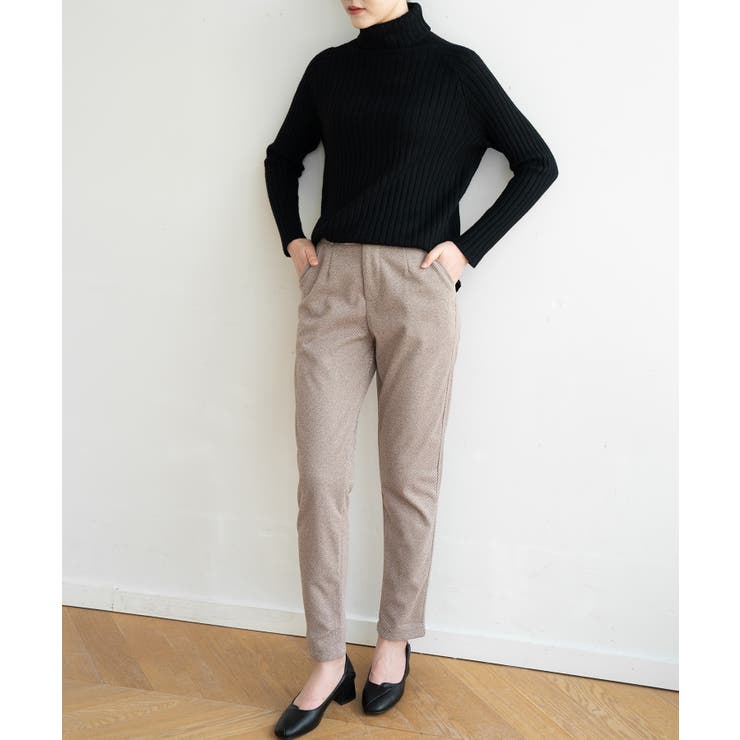 優しい質感タートルネックで暖か美シルエットリブニット シンプル韓国ファッション | maison de LATIR | 詳細画像9 