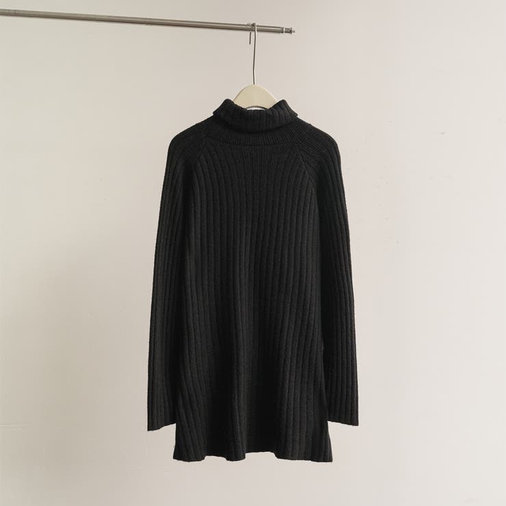 優しい質感タートルネックで暖か美シルエットリブニット シンプル韓国ファッション | maison de LATIR | 詳細画像90 
