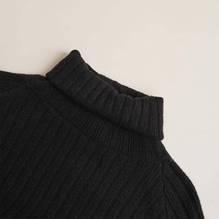 優しい質感タートルネックで暖か美シルエットリブニット シンプル韓国ファッション | maison de LATIR | 詳細画像91 