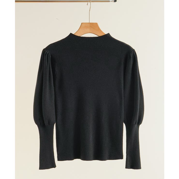 華やかに女性らしさを引き立てる、ふんわりパフスリーブプルオーバー フェミニン ト… | maison de LATIR | 詳細画像14 