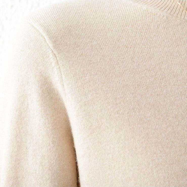 1枚は持っていたいベーシックなもちもちハイネックニット ニットプルオーバー 長袖… | maison de LATIR | 詳細画像17 