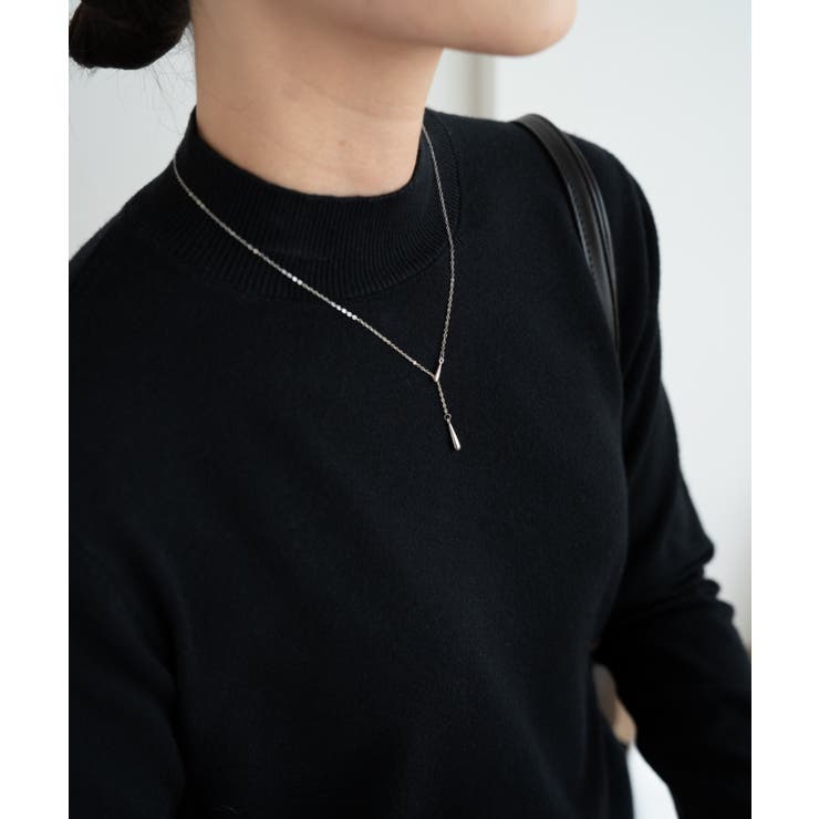 1枚は持っていたいベーシックなもちもちハイネックニット ニットプルオーバー 長袖… | maison de LATIR | 詳細画像35 