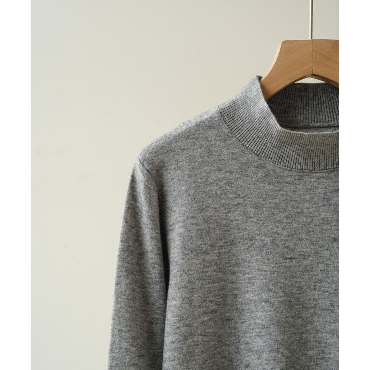 1枚は持っていたいベーシックなもちもちハイネックニット ニットプルオーバー 長袖… | maison de LATIR | 詳細画像53 