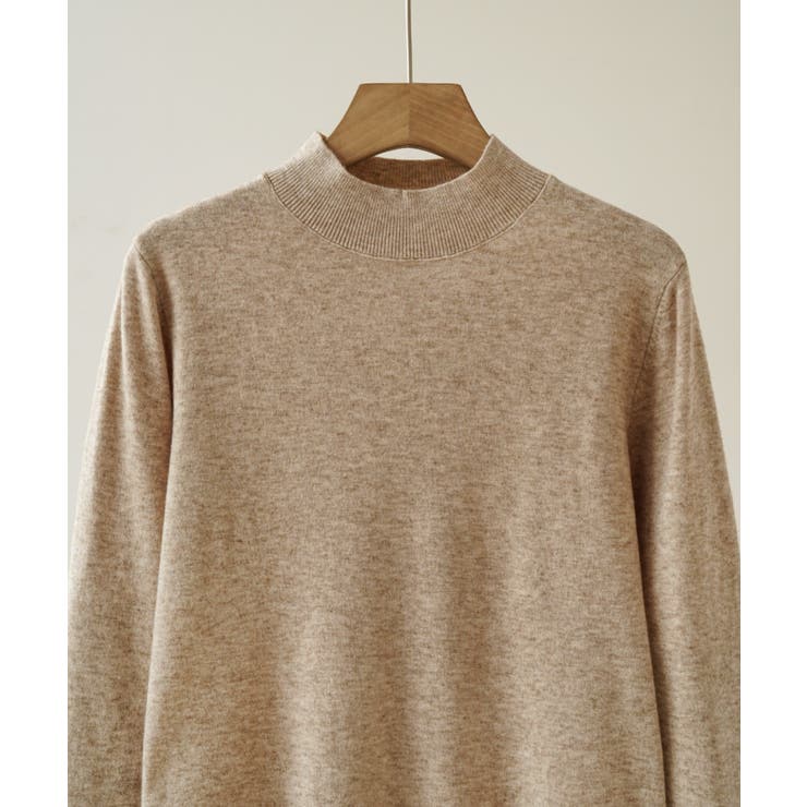 1枚は持っていたいベーシックなもちもちハイネックニット ニットプルオーバー 長袖… | maison de LATIR | 詳細画像56 