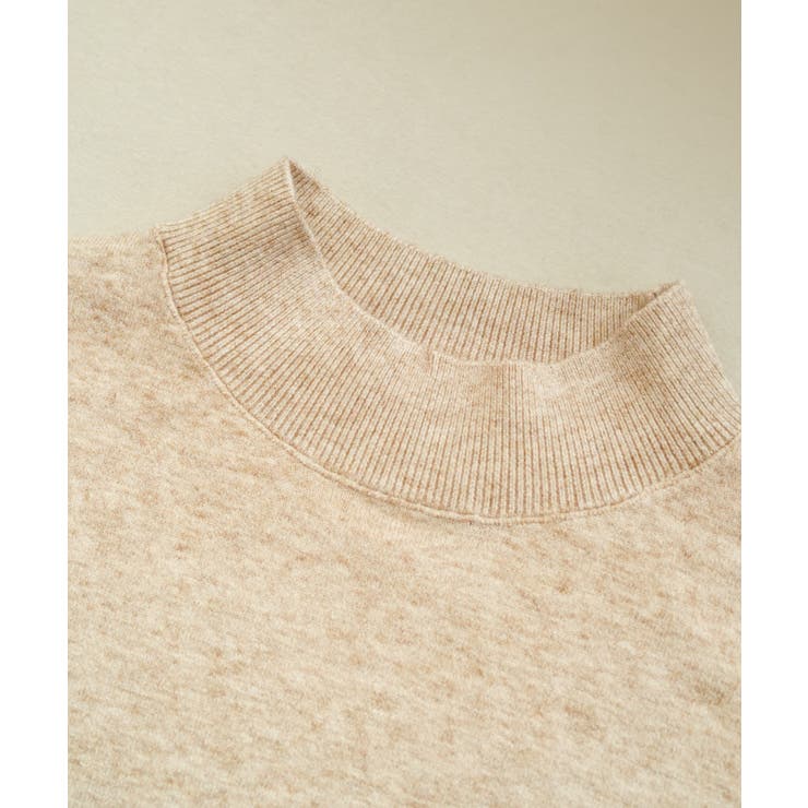 1枚は持っていたいベーシックなもちもちハイネックニット ニットプルオーバー 長袖… | maison de LATIR | 詳細画像57 