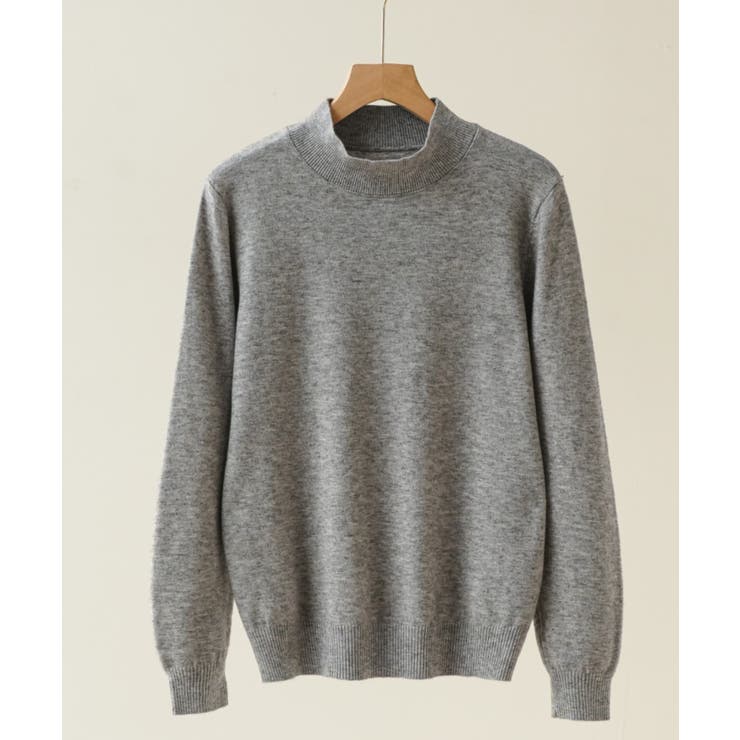 1枚は持っていたいベーシックなもちもちハイネックニット ニットプルオーバー 長袖… | maison de LATIR | 詳細画像59 