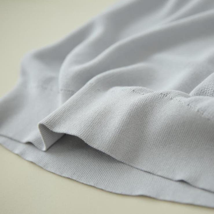 サマーニット モックネック 半袖サマーニット | maison de LATIR | 詳細画像33 