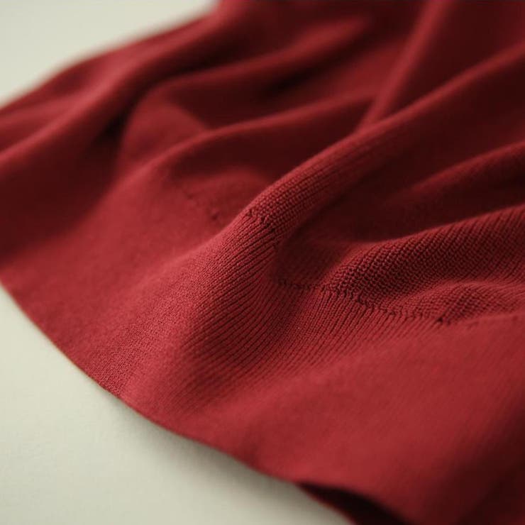 サマーニット モックネック 半袖サマーニット | maison de LATIR | 詳細画像36 