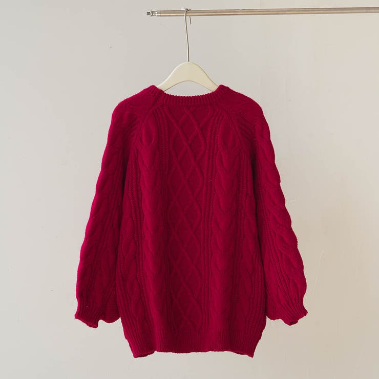 大人こなれ感を演出し幅広いスタイリングに活躍するクルーネックニット | maison de LATIR | 詳細画像12 