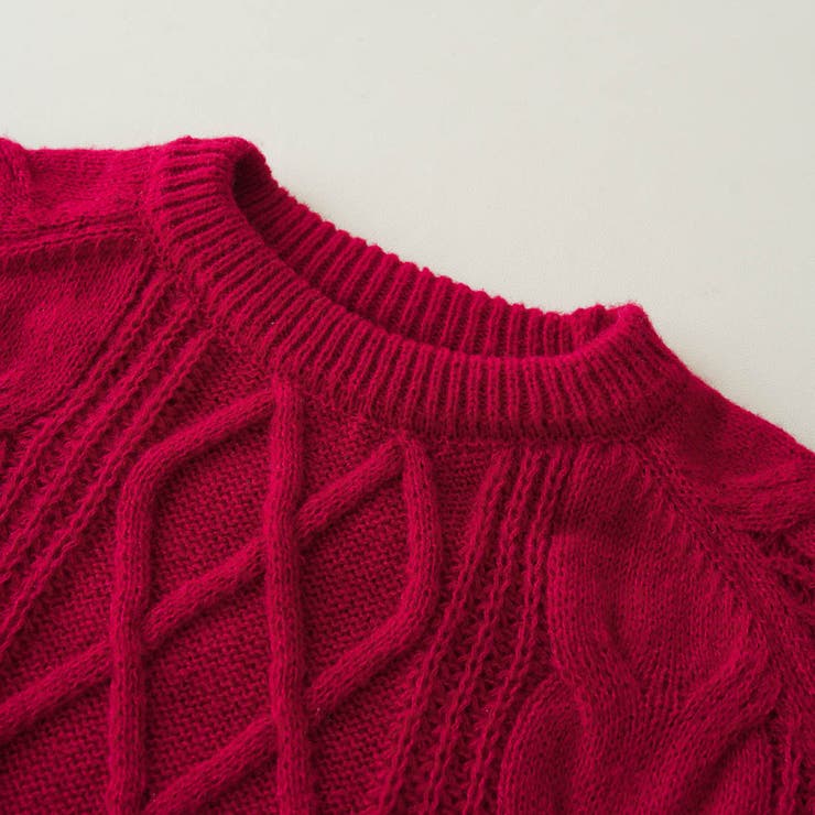 大人こなれ感を演出し幅広いスタイリングに活躍するクルーネックニット | maison de LATIR | 詳細画像21 