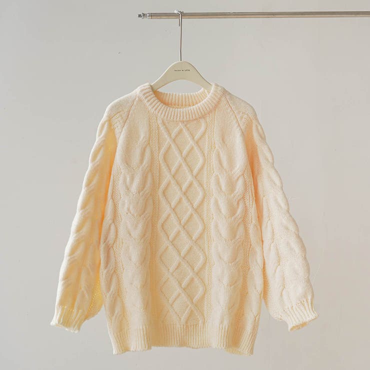 大人こなれ感を演出し幅広いスタイリングに活躍するクルーネックニット | maison de LATIR | 詳細画像9 