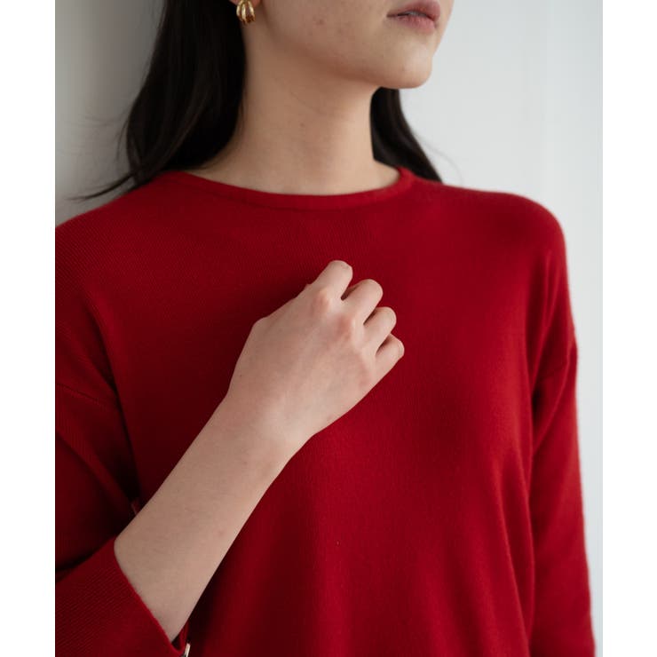 袖ゴールドボタンきれいめセーター ニット 長袖 | maison de LATIR | 詳細画像15 