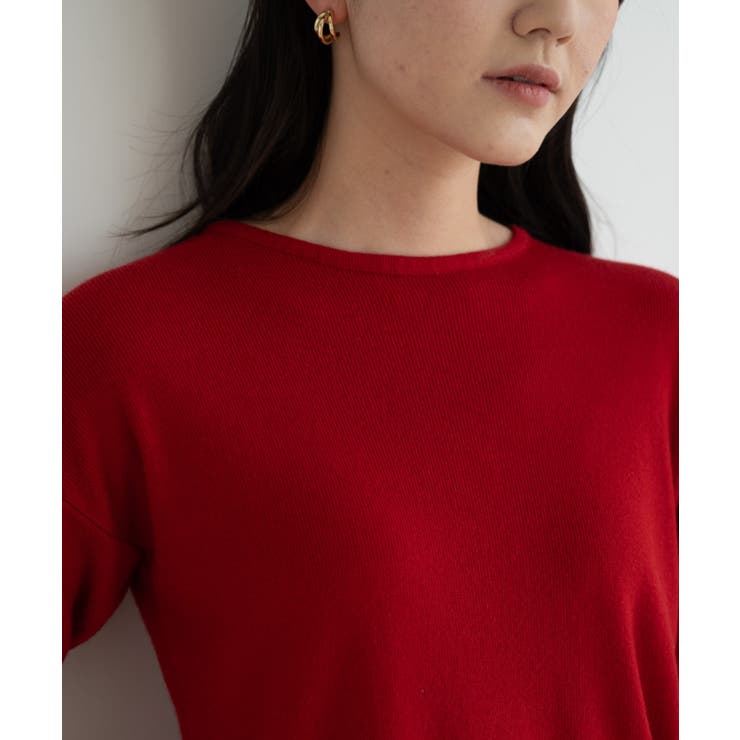 袖ゴールドボタンきれいめセーター ニット 長袖 | maison de LATIR | 詳細画像16 