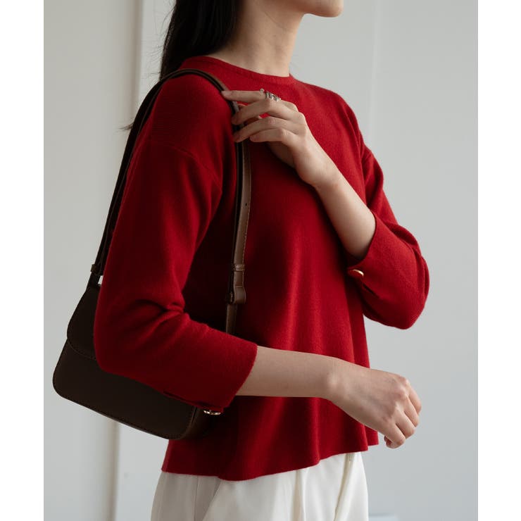 袖ゴールドボタンきれいめセーター ニット 長袖 | maison de LATIR | 詳細画像38 