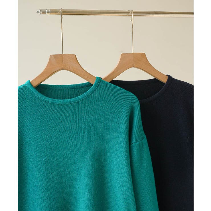 袖ゴールドボタンきれいめセーター ニット 長袖 | maison de LATIR | 詳細画像43 