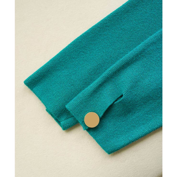 袖ゴールドボタンきれいめセーター ニット 長袖 | maison de LATIR | 詳細画像52 