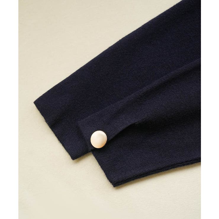 袖ゴールドボタンきれいめセーター ニット 長袖 | maison de LATIR | 詳細画像64 