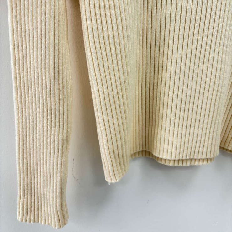 さりげない肌見せと上品さもあるデザインニット トップス プルオーバー | maison de LATIR | 詳細画像24 