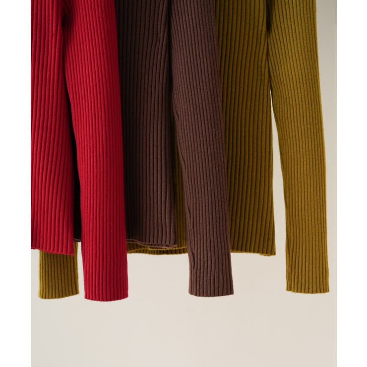 さりげない肌見せと上品さもあるデザインニット トップス プルオーバー | maison de LATIR | 詳細画像31 