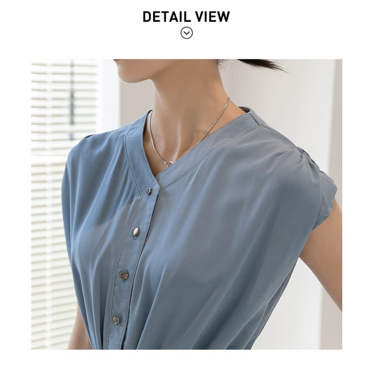 ノースリーブ ワンピース 半袖 | maison de LATIR | 詳細画像23 