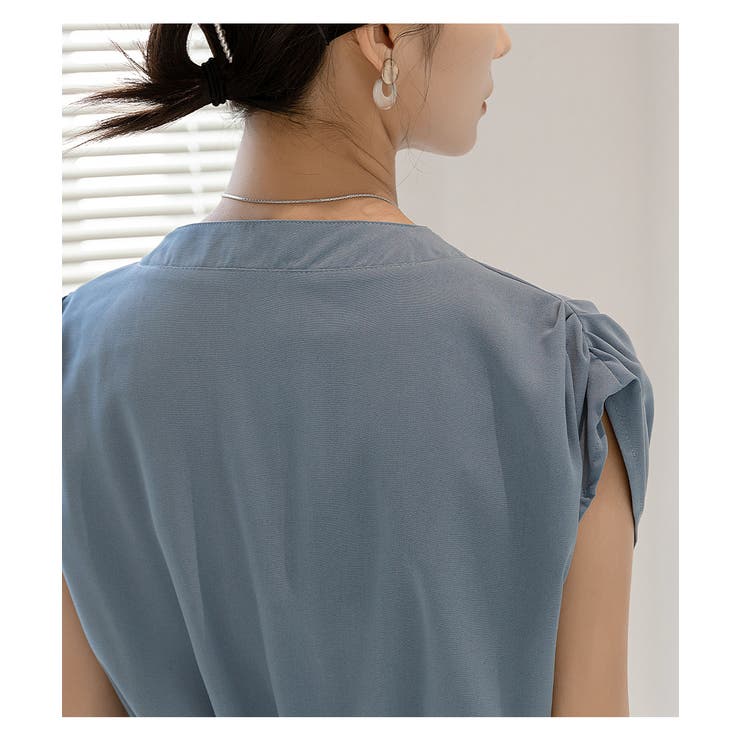 ノースリーブ ワンピース 半袖 | maison de LATIR | 詳細画像24 