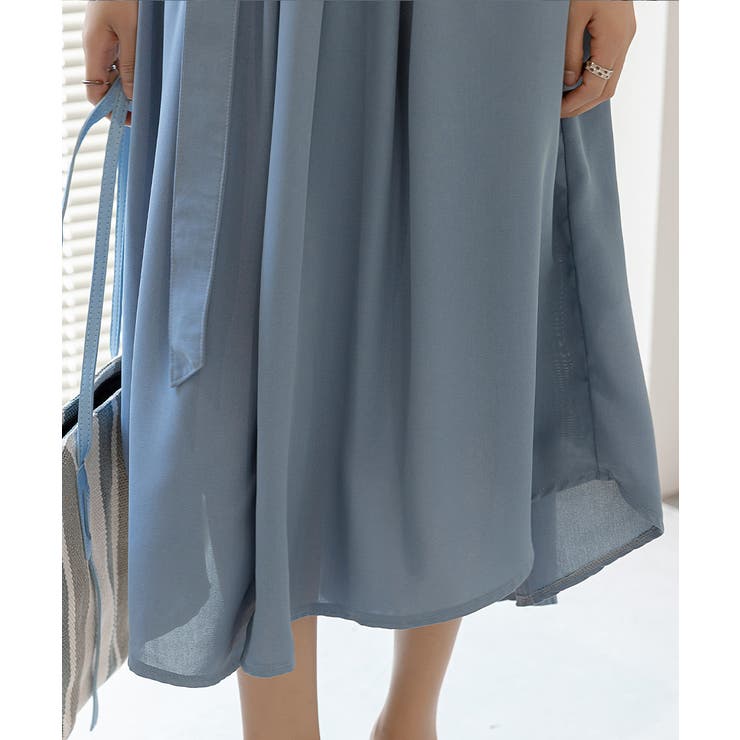 ノースリーブ ワンピース 半袖 | maison de LATIR | 詳細画像27 