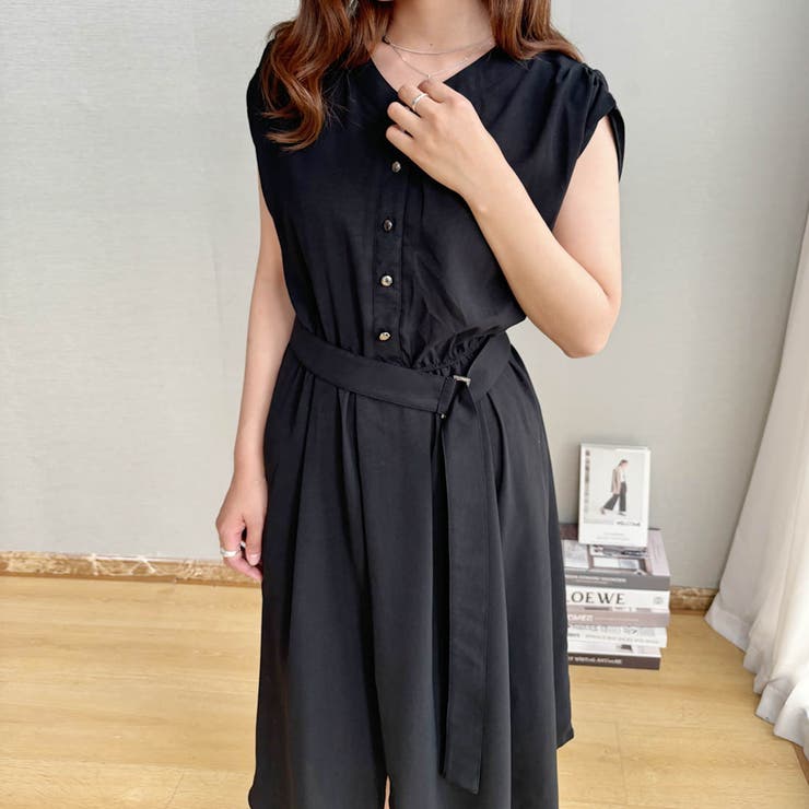 ノースリーブ ワンピース 半袖 | maison de LATIR | 詳細画像9 