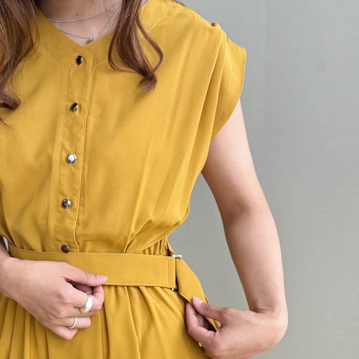 ノースリーブ ワンピース 半袖 | maison de LATIR | 詳細画像22 