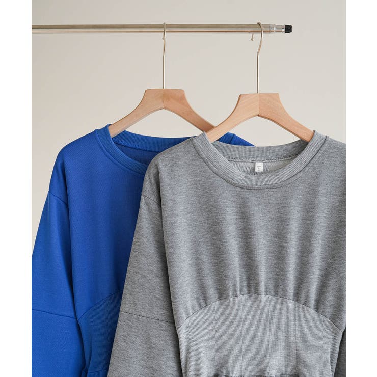 カジュアル過ぎないスウェットロングスリットワンピース 長袖 秋 | maison de LATIR | 詳細画像13 