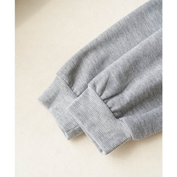 カジュアル過ぎないスウェットロングスリットワンピース 長袖 秋 | maison de LATIR | 詳細画像20 