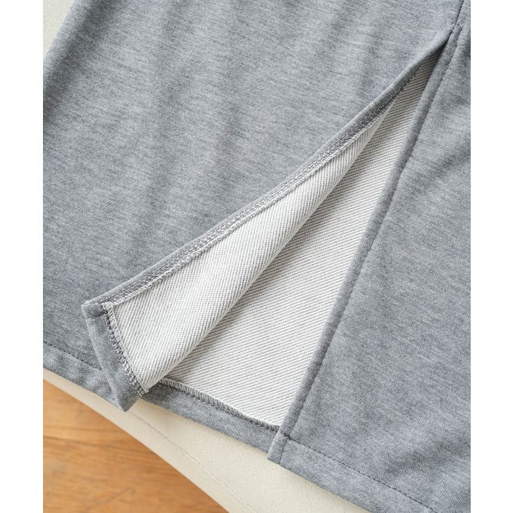 カジュアル過ぎないスウェットロングスリットワンピース 長袖 秋 | maison de LATIR | 詳細画像22 