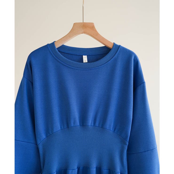 カジュアル過ぎないスウェットロングスリットワンピース 長袖 秋 | maison de LATIR | 詳細画像26 