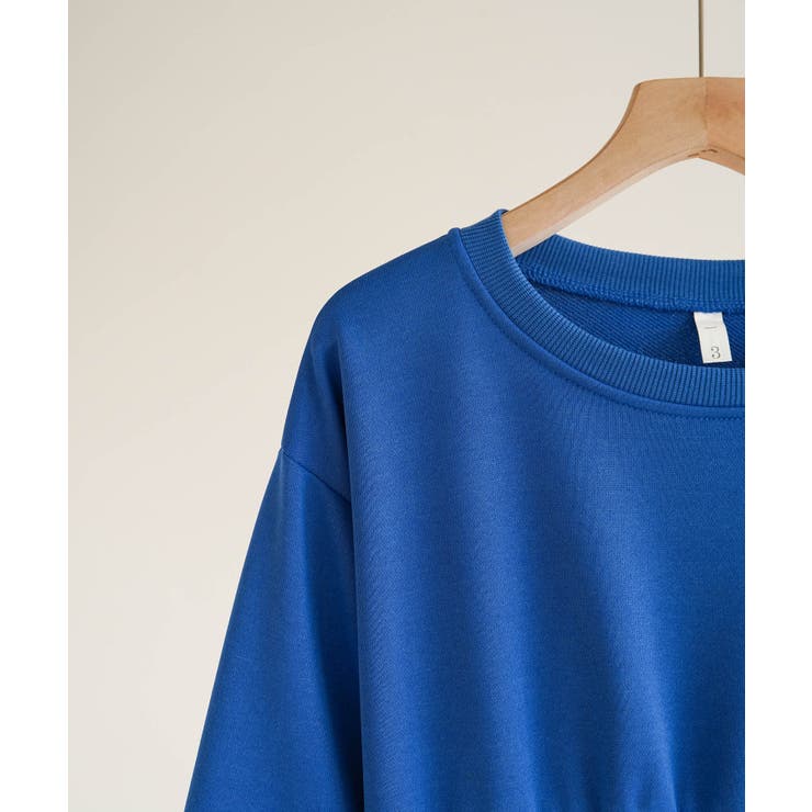 カジュアル過ぎないスウェットロングスリットワンピース 長袖 秋 | maison de LATIR | 詳細画像27 