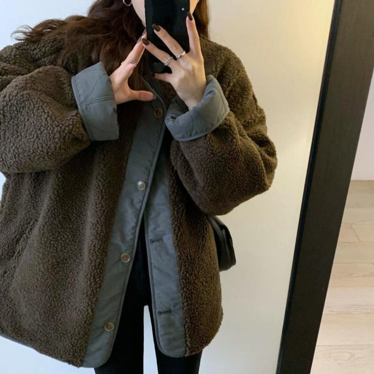 気分やコーデに合わせて着こなすリバーシブルアウター コート ライトアウター | maison de LATIR | 詳細画像13 