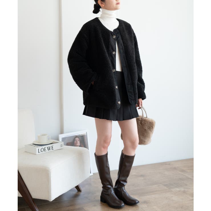 気分やコーデに合わせて着こなすリバーシブルアウター コート ライトアウター | maison de LATIR | 詳細画像2 