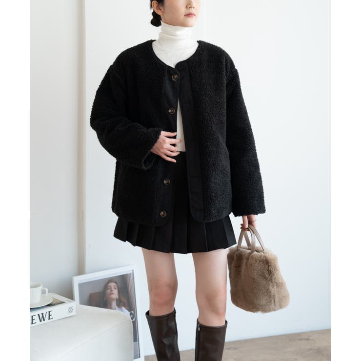 気分やコーデに合わせて着こなすリバーシブルアウター コート ライトアウター | maison de LATIR | 詳細画像20 