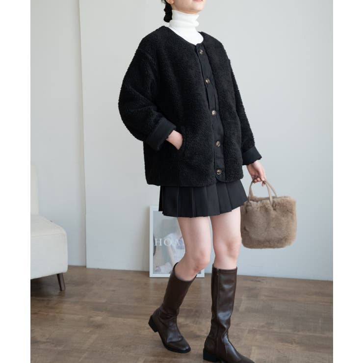 気分やコーデに合わせて着こなすリバーシブルアウター コート ライトアウター | maison de LATIR | 詳細画像29 