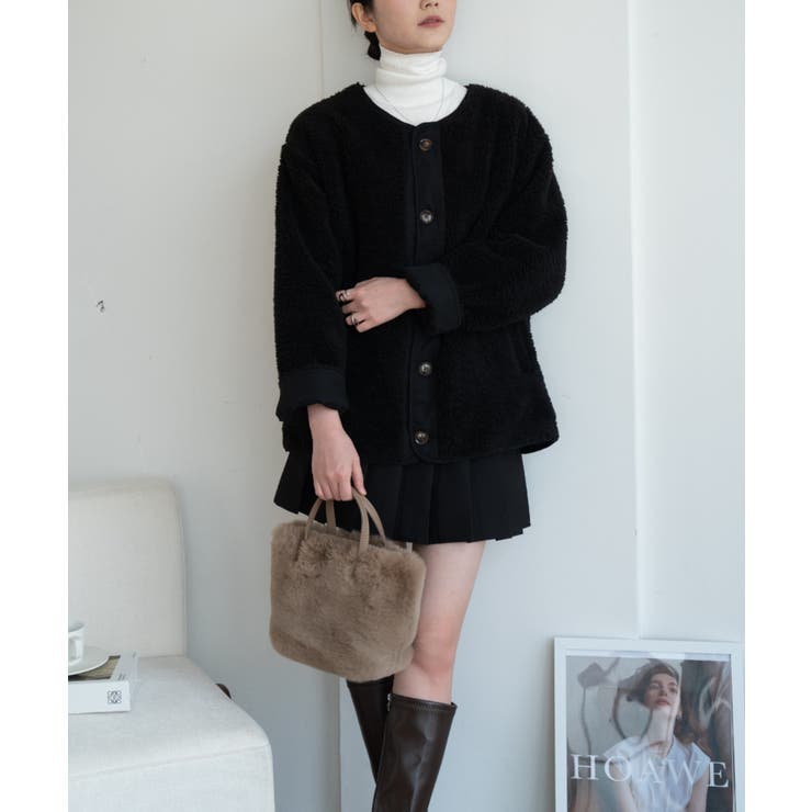 気分やコーデに合わせて着こなすリバーシブルアウター コート ライトアウター | maison de LATIR | 詳細画像30 