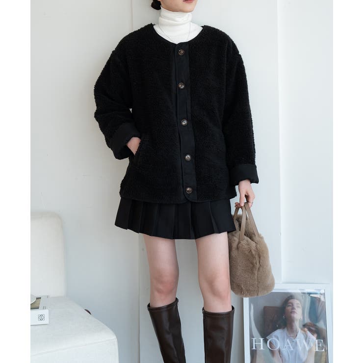 気分やコーデに合わせて着こなすリバーシブルアウター コート ライトアウター | maison de LATIR | 詳細画像50 