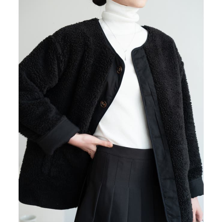 気分やコーデに合わせて着こなすリバーシブルアウター コート ライトアウター | maison de LATIR | 詳細画像7 