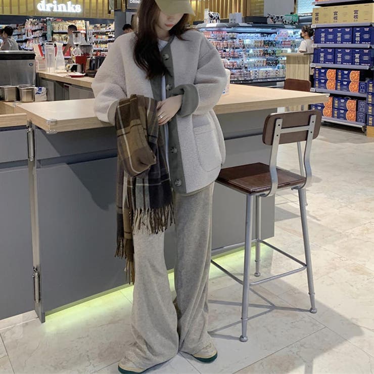 秋冬あったか可愛いボアジャケット アウター コート | maison de LATIR | 詳細画像4 