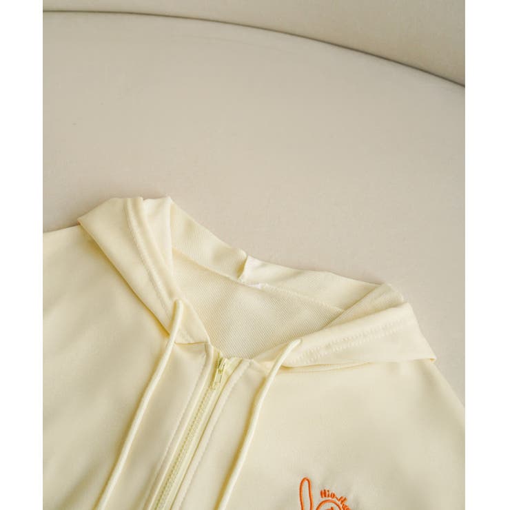 春に軽やかに羽織れる薄手素材 オーバーサイズジップアップパーカー 女の子っぽく可… | maison de LATIR | 詳細画像29 