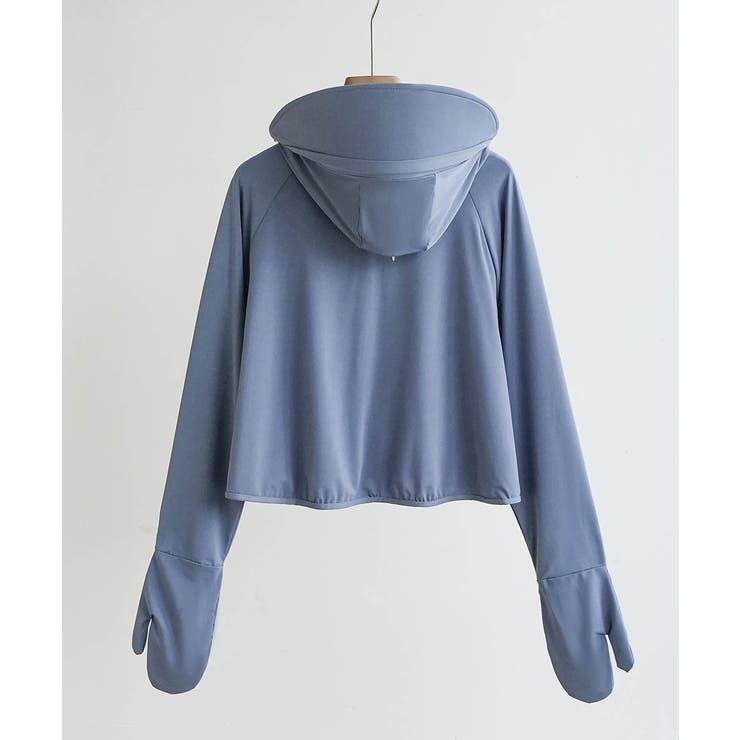 絶対焼きたくない人の救世主！UVカットサンバイザー付きパーカー アウトドアにラッ… | maison de LATIR | 詳細画像39 