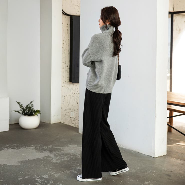 お気に入り19万！何度もリピート！秋服ウエストゴムで快適シルエット。普段着、オフ… | maison de LATIR | 詳細画像2 